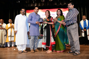 Felicitation of Sumedha Desai